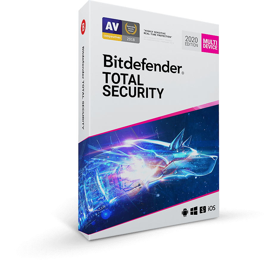 Bitdefender Total Security Ochrona wieloplatformowa